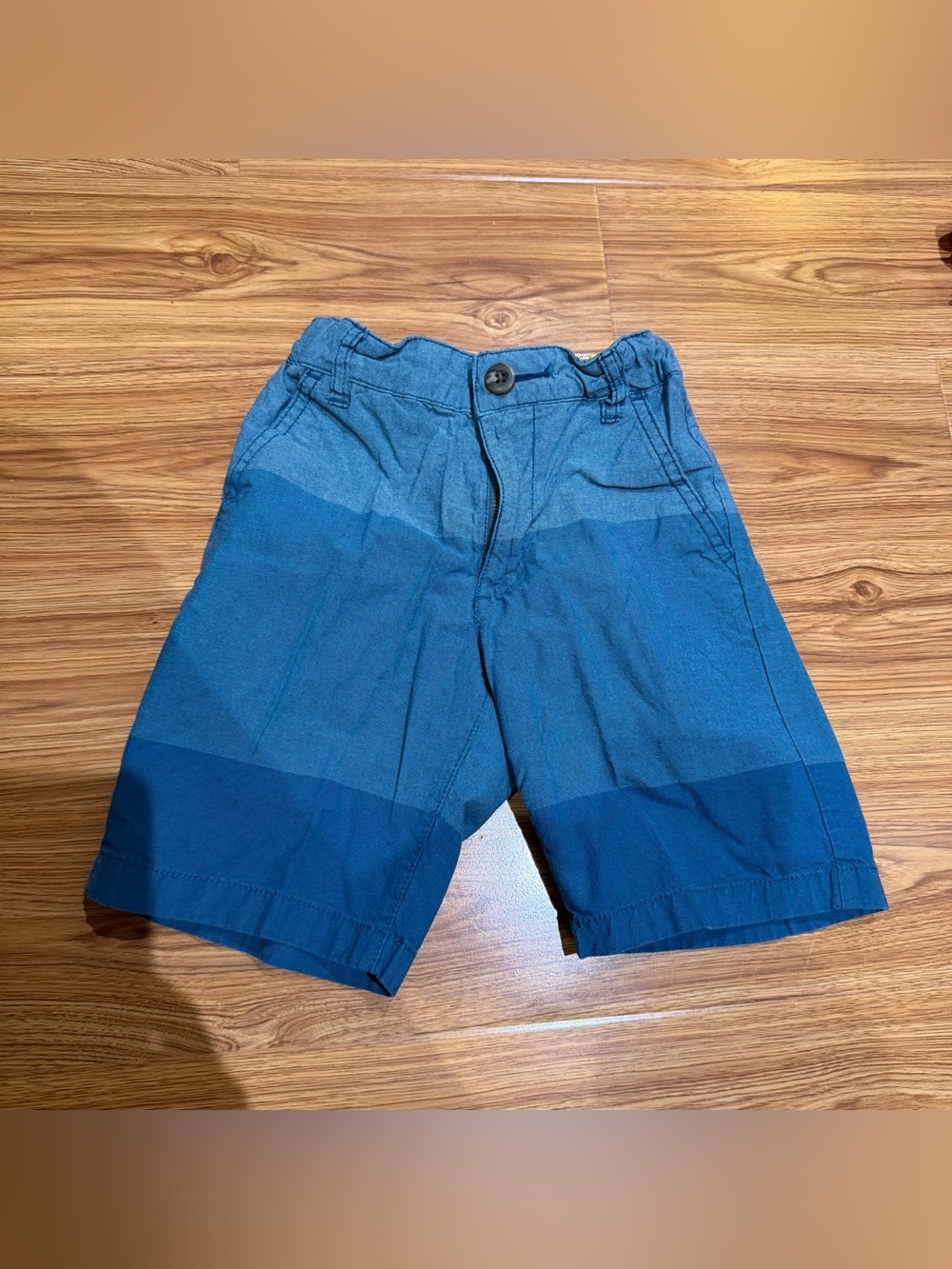 Preloved Old Navy Blue Boys Shorts With Adjustable Waistband